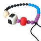 Multicolor Beaded DG Charm Fashion Bracelet
