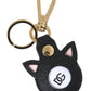 Multicolor Dauphine Calfskin DG Logo Keyring Keychain