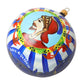 Multicolor Carretto Print Round Ornament Christmas Ball