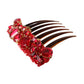 Gold Brass Crystal Jewelry Brooch Hair Pin