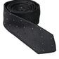 Men Black 100% Silk Fantasy Classic Men Tie