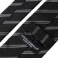 Black White Stripes Silk Adjustable Tie