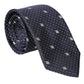 Blue DG Logo 100% Silk Adjustable Tie