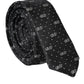 Black DG Logo 100% Silk Adjustable Tie