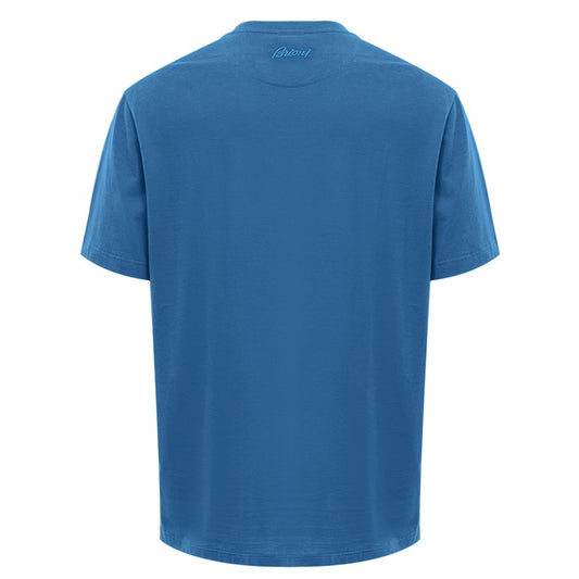 Blue Cotton T-Shirt