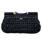 Black Leather Di Calfskin Crossbody Bag