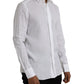 White Linen Long Sleeve Dress MARTINI Shirt
