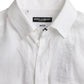 White Linen Long Sleeve Dress MARTINI Shirt