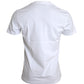 White Cotton DG Applique Men Casual T-shirt