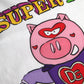 White Cotton Top 2019 Year of the Pig T-shirt