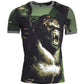 Green Gorilla Cotton Short Sleeves T-shirt