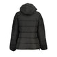 Black Polyester Jackets & Coat