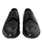 Black Patent Leather Derby Formal Dress Shoes