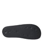 Black White Sandals Rubber Beachwear Shoes