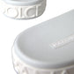 White Rubber Slides Sandals Beachwear Shoes