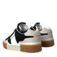 Multicolor MIAMI Leather Low Top Sneakers Shoes