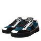 Multicolor MIAMI Leather Low Top Sneakers Shoes