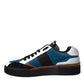 Multicolor MIAMI Leather Low Top Sneakers Shoes