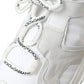 White Mesh Sorrento Trekking Sneakers Men Shoes