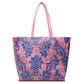 Pink Polyethylene Shoulder Bag