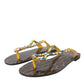 Multicolor Crystal Sandals Flip Flops Shoes