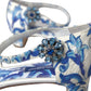 White Majolica Mary Janes Heels Pumps Shoes