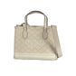 Beige Cotton Handbag