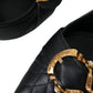 Black Devotion Leather Heels Pumps Shoes