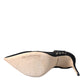 Black Taormina Lace Mary Janes Pumps Shoes