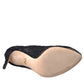 Black Stretch Taormina Lace Boots Shoes