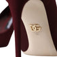 Bordeaux Stilettos Heels Pumps Shoes