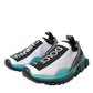 Black White Blue Slip On Sorrento Sneakers Shoes