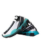 Black White Blue Slip On Sorrento Sneakers Shoes