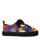 Multicolor Canvas Floral Espadrilles Sneakers Shoes