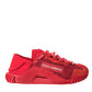 Red Lace NS1 Low Top Casual Sneakers Shoes