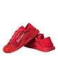 Red Lace NS1 Low Top Casual Sneakers Shoes