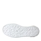 White Portofino Leather Logo Sneaker Shoes