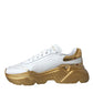 White Gold Low Top Daymaster Sneakers Women Shoes
