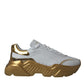 White Gold Low Top Daymaster Sneakers Women Shoes