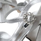 Silver Crystal Ankle Strap Keira Sandal Shoes