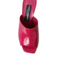 Fuchsia DG Logo Heels Slides Sandals Shoes