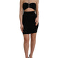 Black Cut Out Sleeveless Bodycon Mini Dress