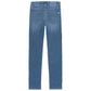 Light Blue Cotton Jeans & Pant