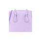 Purple Leather Di Calfskin Handbag