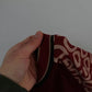 Maroon DG Mania Print Crew Neck T-shirt Top