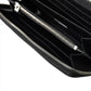Black Calf Leather Zip Around Continental Women Wallet