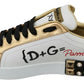 White Roses Sequined Crystal Womens Sneakers Shoes