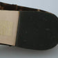 Brown Leopard Silk Ballerina Flats Shoes