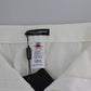 White Wide Leg Virgin Wool Pants