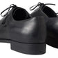 Black Leather Mens Formal Dress Shoes